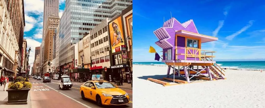 Combiné New York et Miami - 8 jours